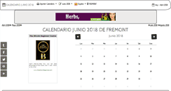 Desktop Screenshot of calendario-junio.com