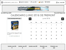 Tablet Screenshot of calendario-junio.com